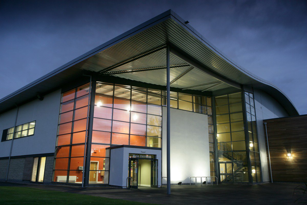 Sports hall at the Bonington campus